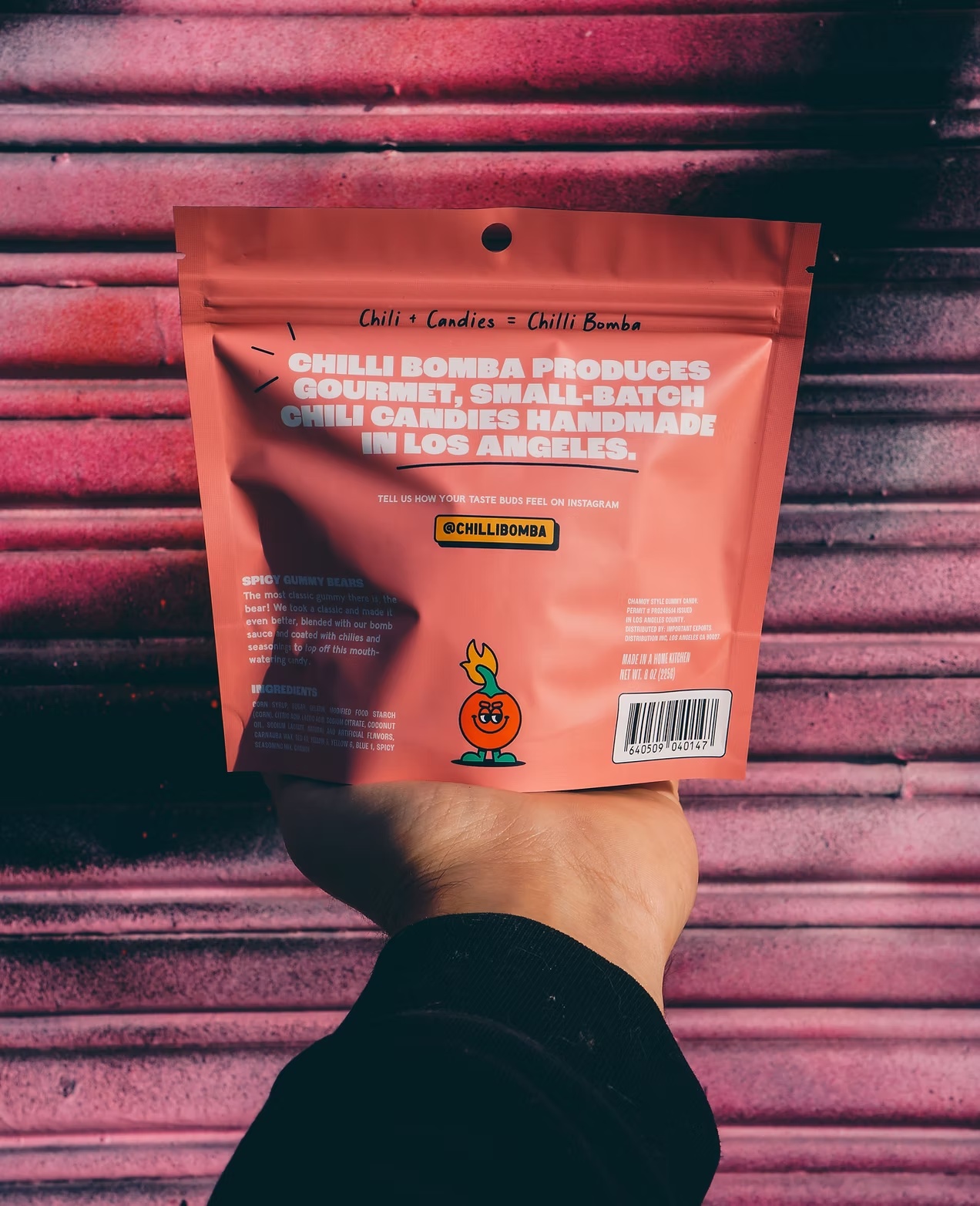 Chilli Bomba supporting artwork 3