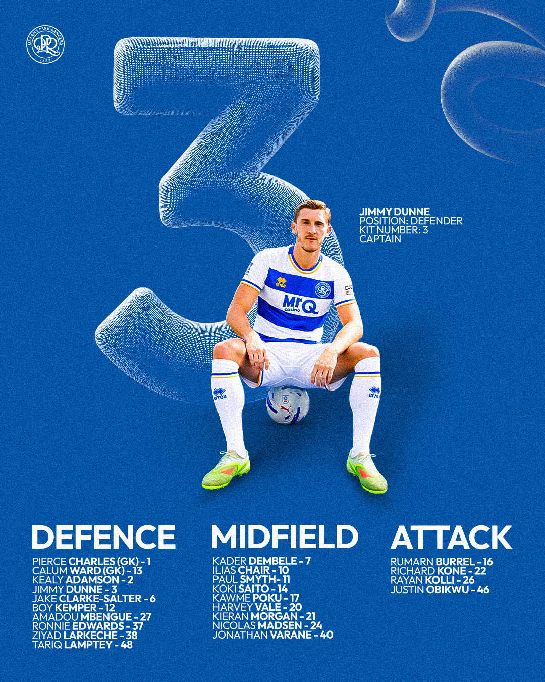 Queens Park Rangers — Conceptual supporting artwork 1