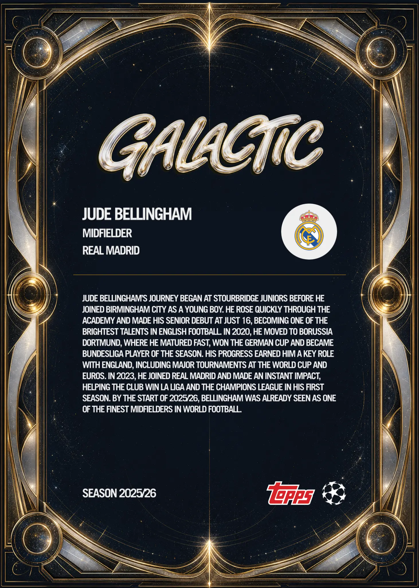 Topps Chrome — Conceptual supporting artwork 1