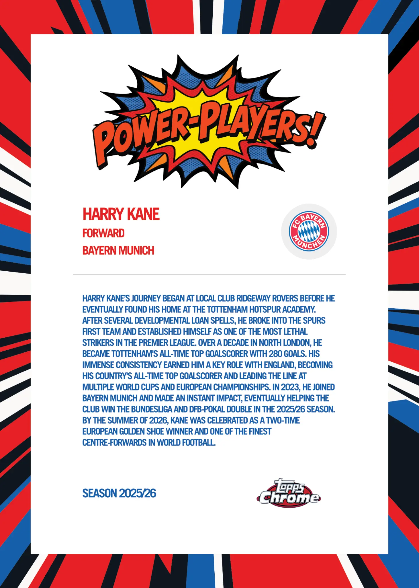 Topps Chrome — Conceptual supporting artwork 3
