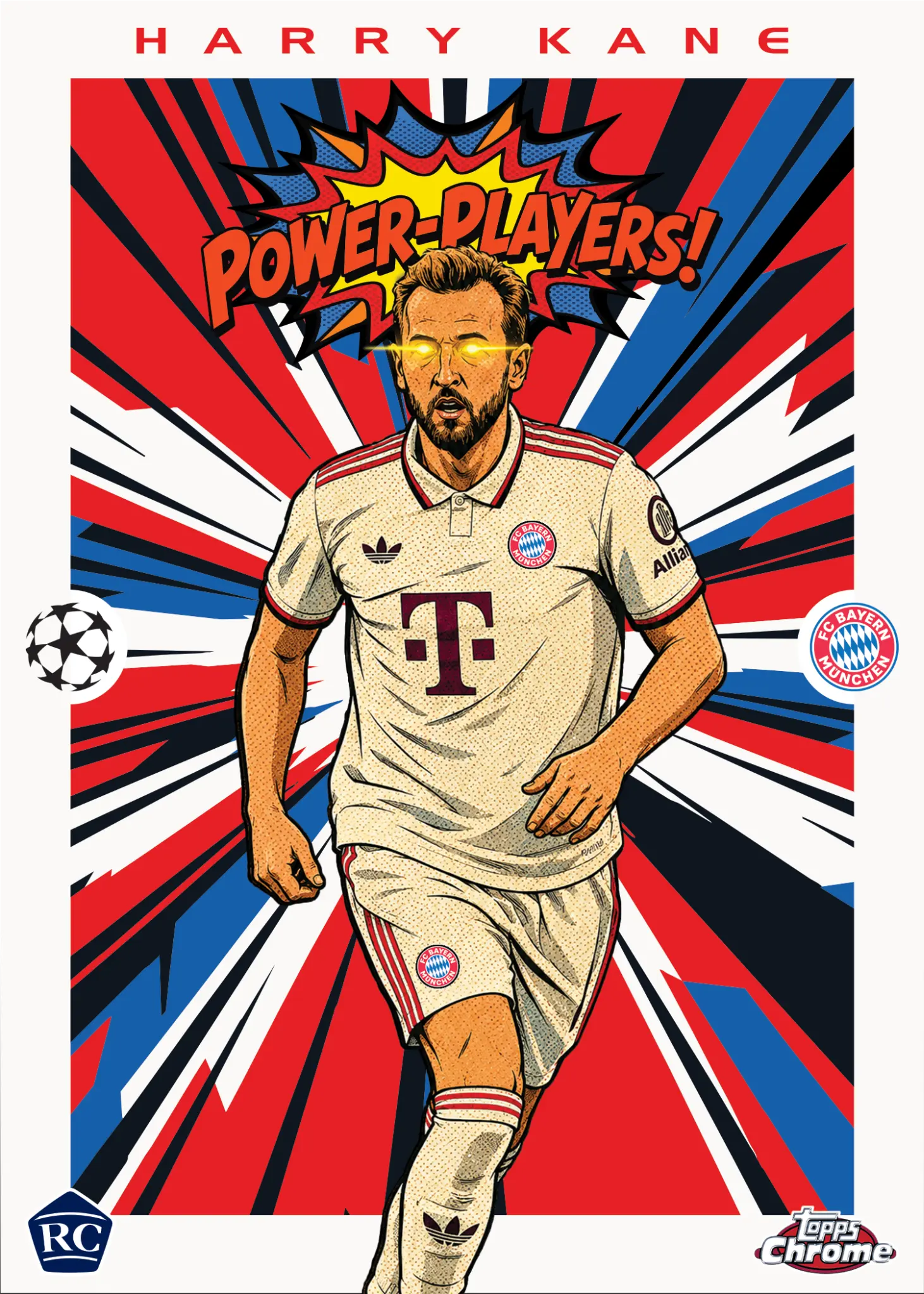 Topps Chrome — Conceptual supporting artwork 2